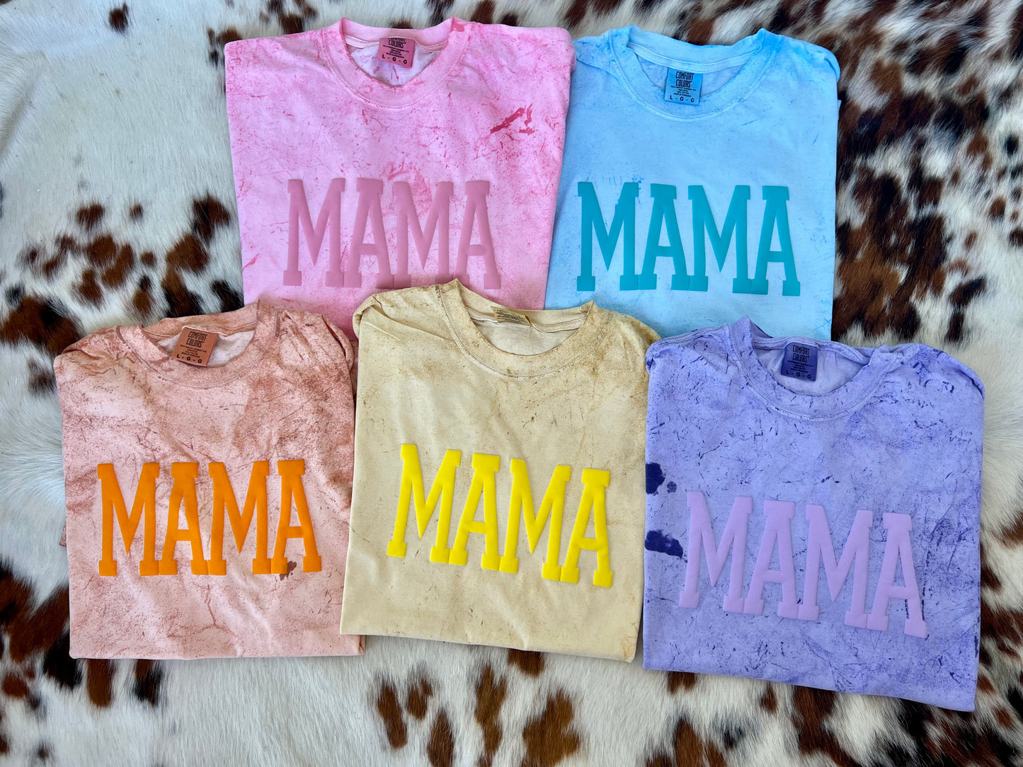 Mama Puff ColorblastComfort Color Tees