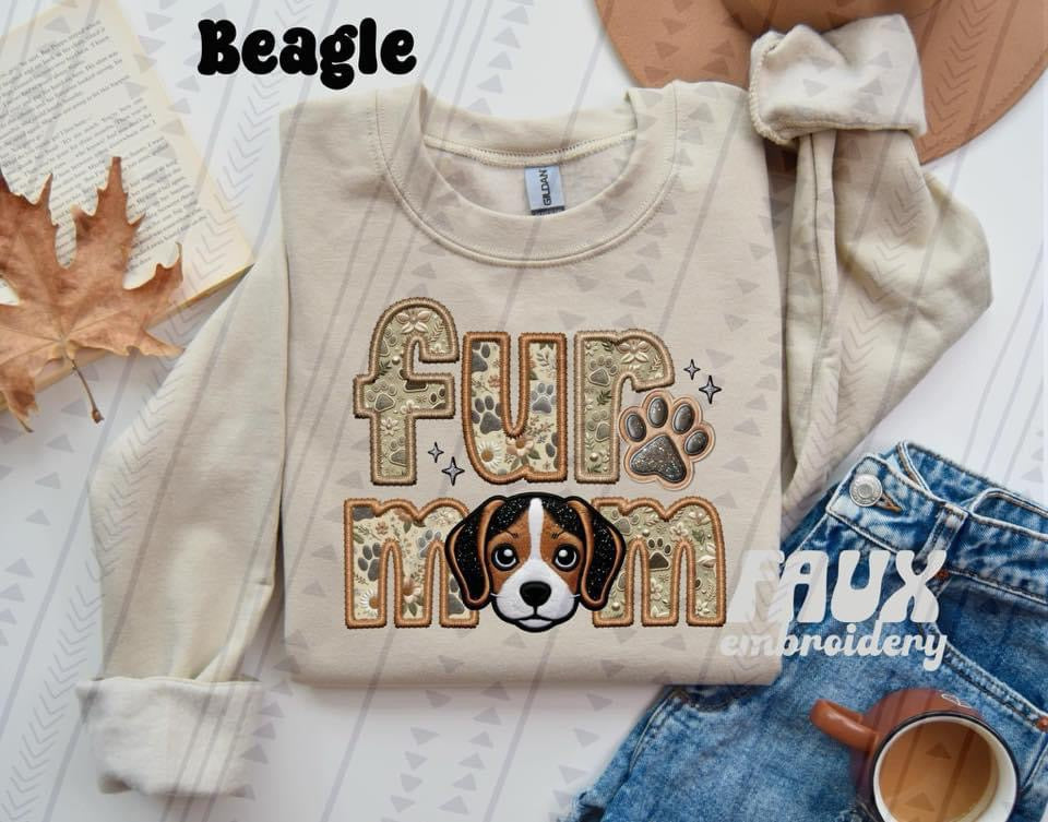 Fur mom Beagle