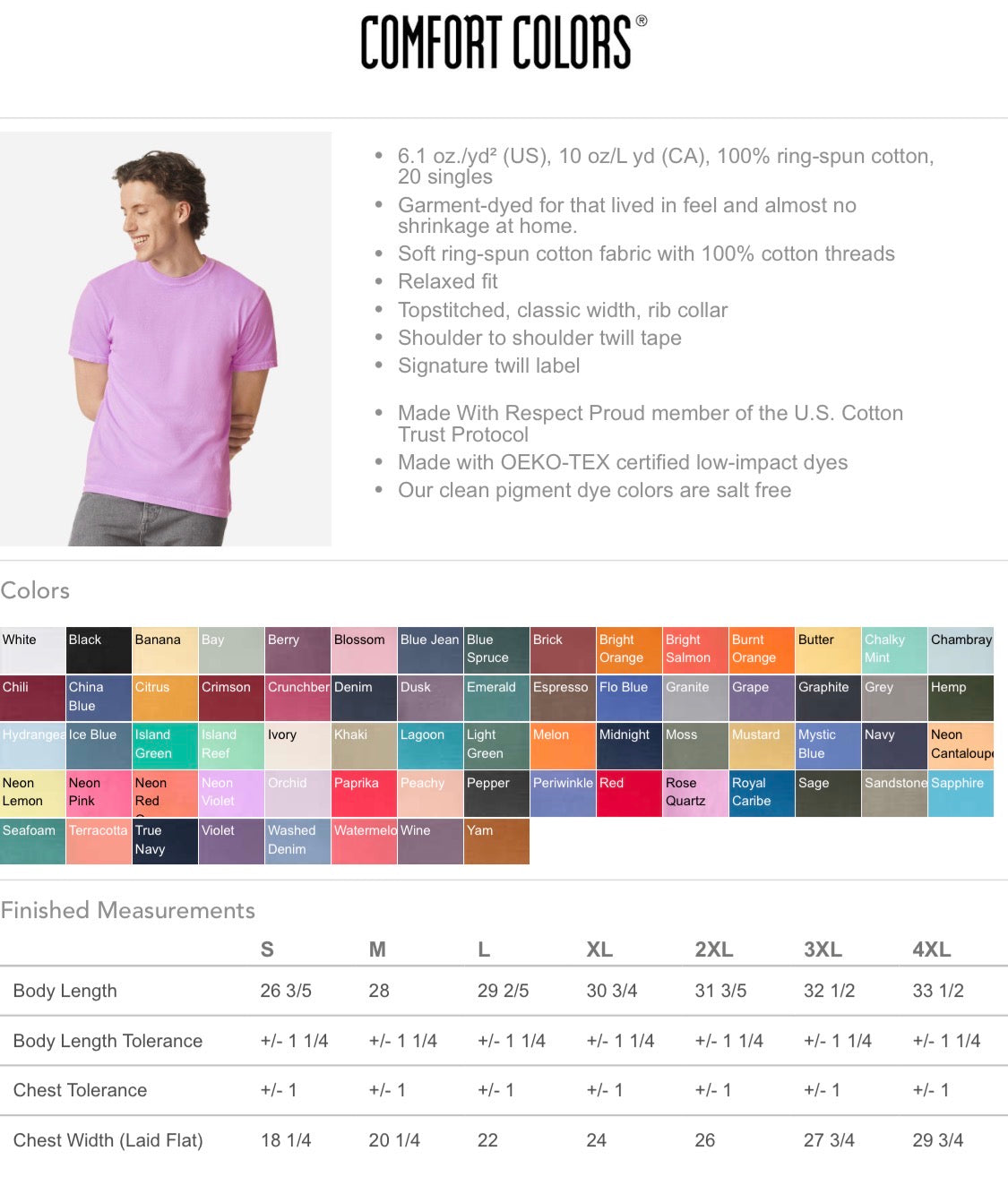 SUMMER SALE ENDS 5/31 Glitter Puff Mama (Custom) Comfort Color Tee