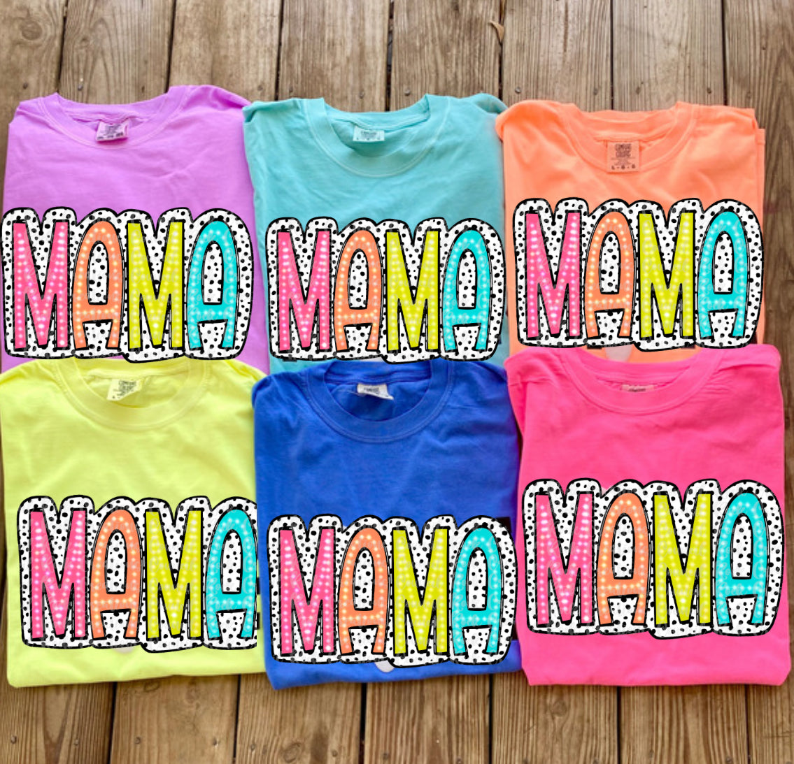 Bright Mama Comfort Color Tee