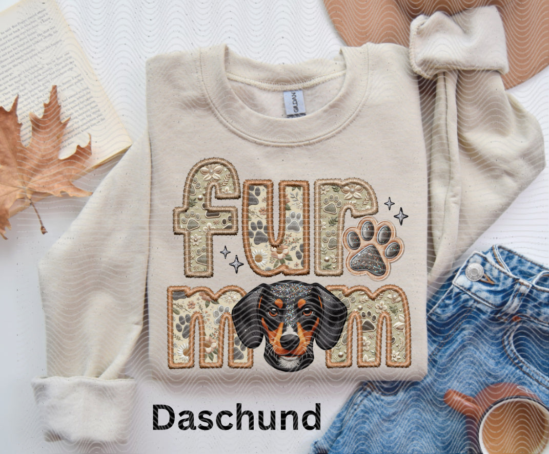 Fur mom Daschund