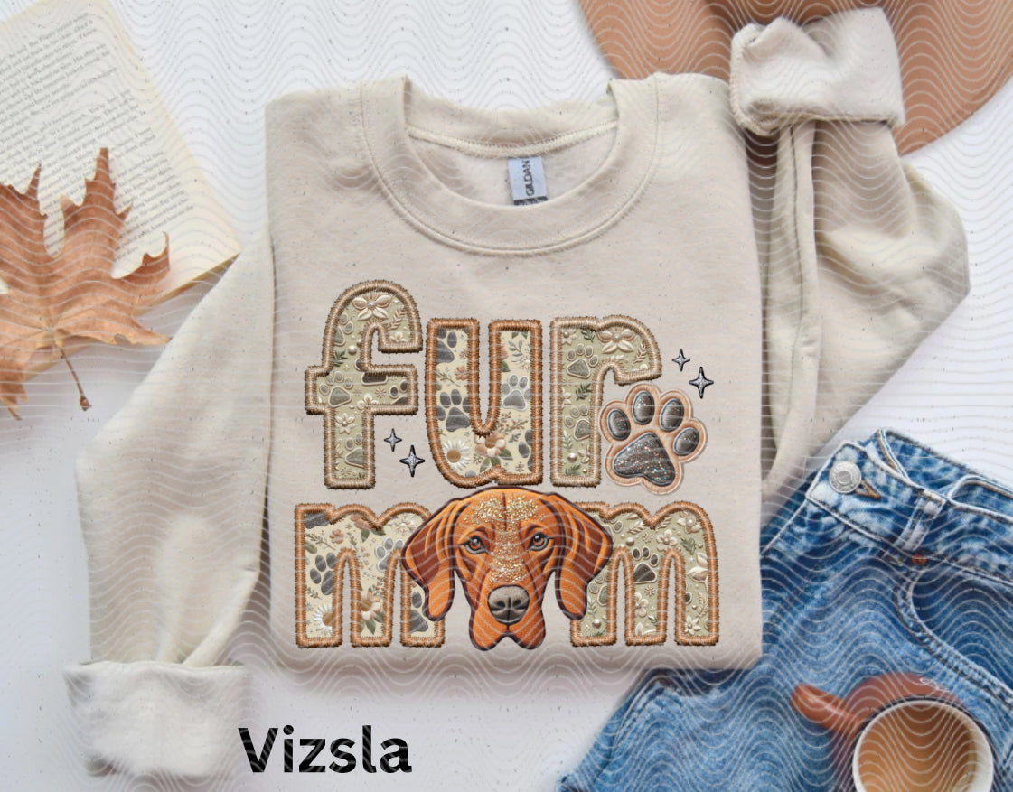 Fur mom Vizsla