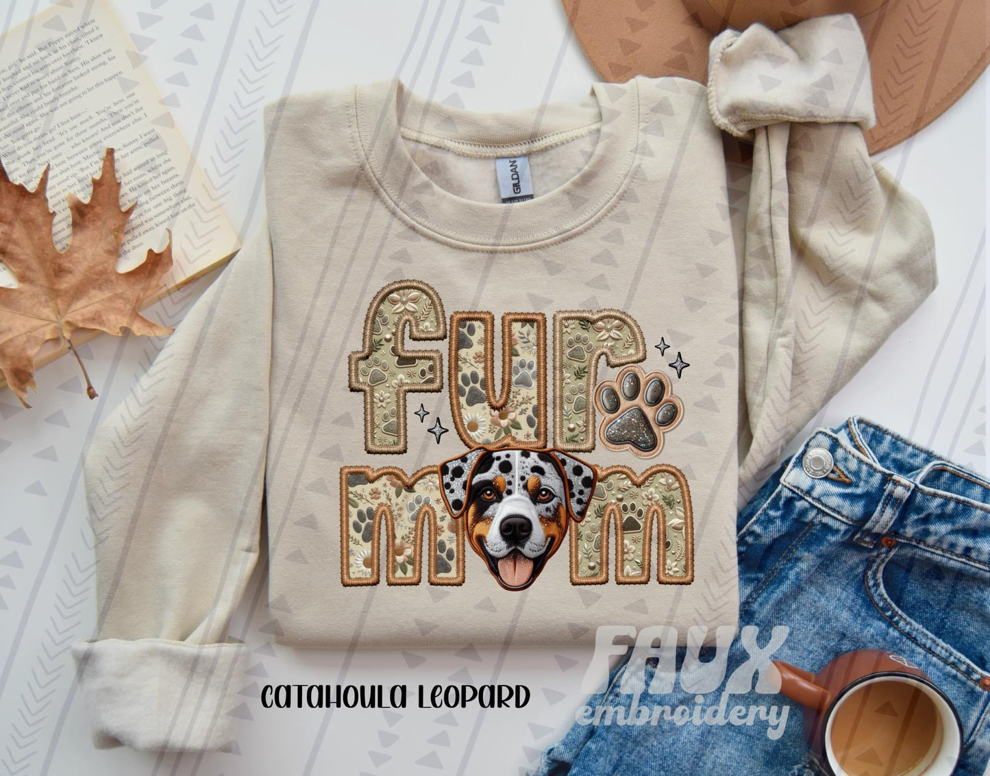 Fur mom Catahoula Leopard