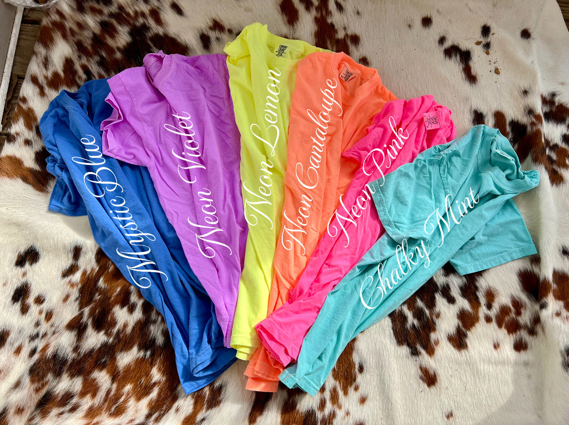 Spring Mama (Custom) Comfort Color Tee