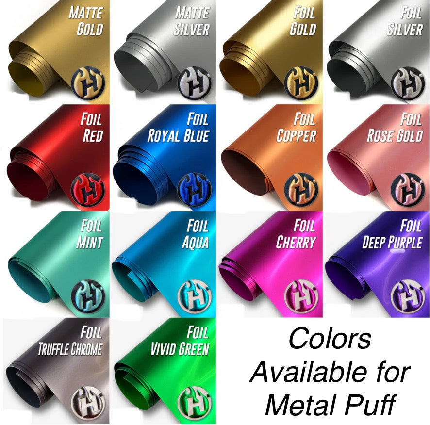 Foil Comfort Color Tees