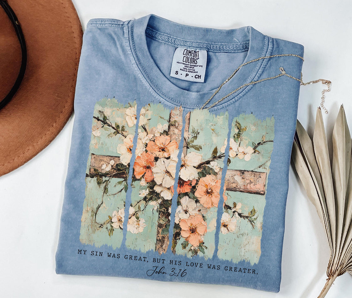 His Love was greater