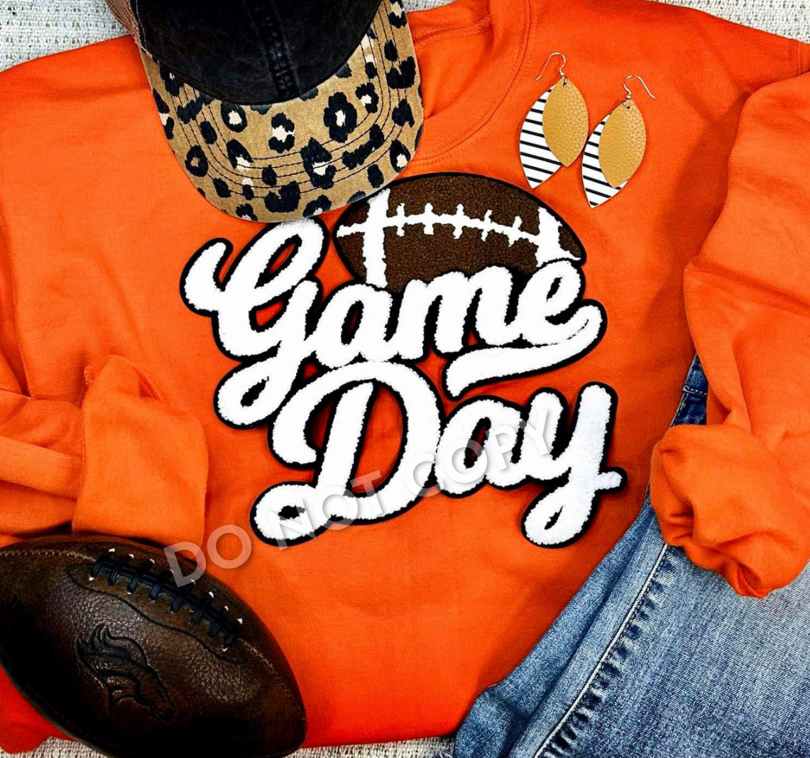 Game Day Chenille sweatshirt