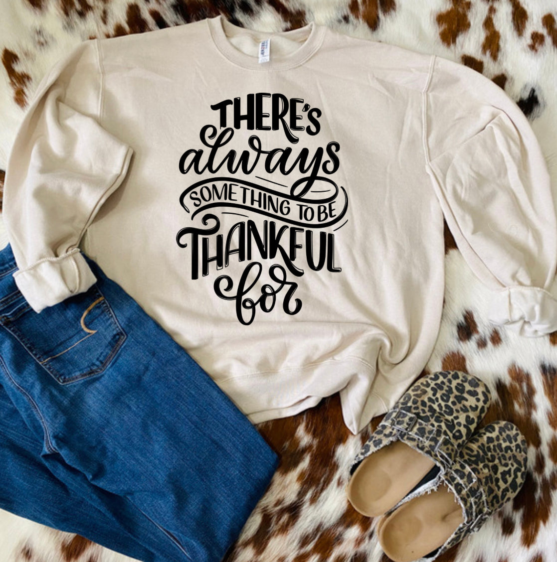 Thankful For sweatshirt