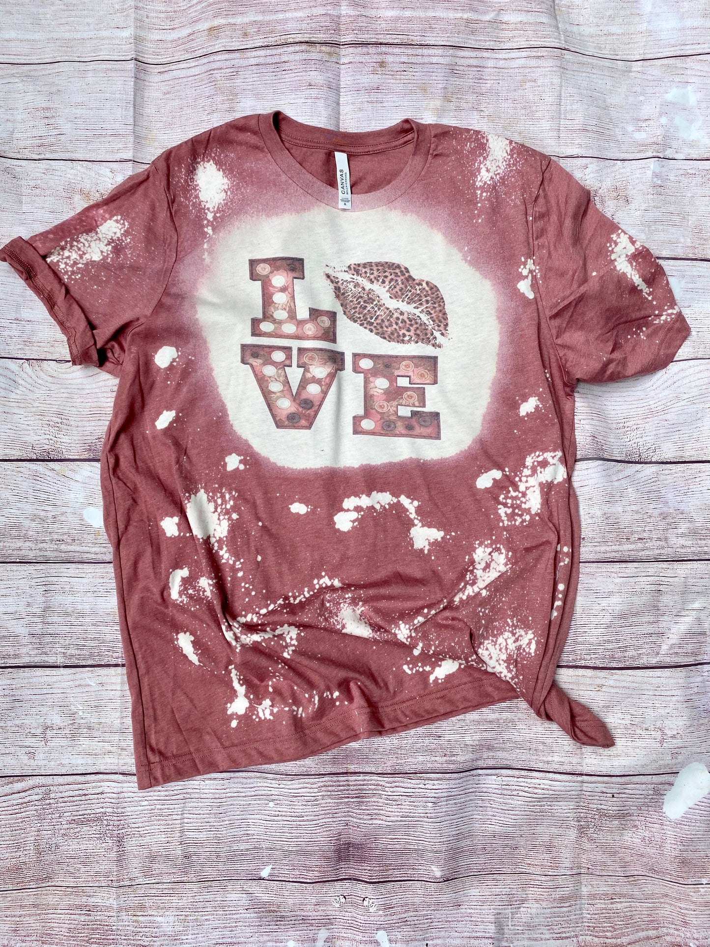 Marquee Love Bleach Tee | Marquee Love Cheetah Lips Tee | Bleach Shirt