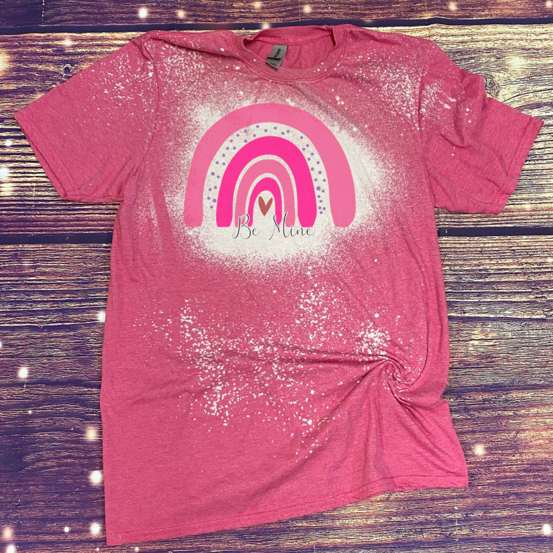 Be Mine Valentines Bleach Tee