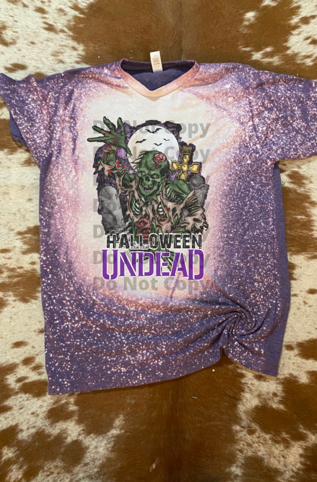 Halloween undead Halloween Bleach Tee