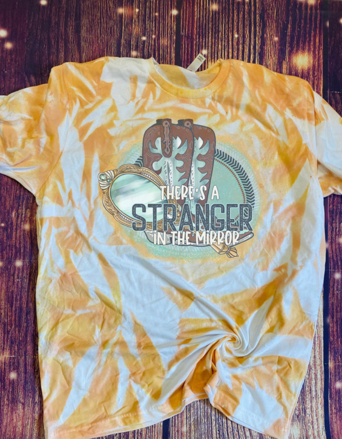 Stranger in the Mirror Tie Dye tee