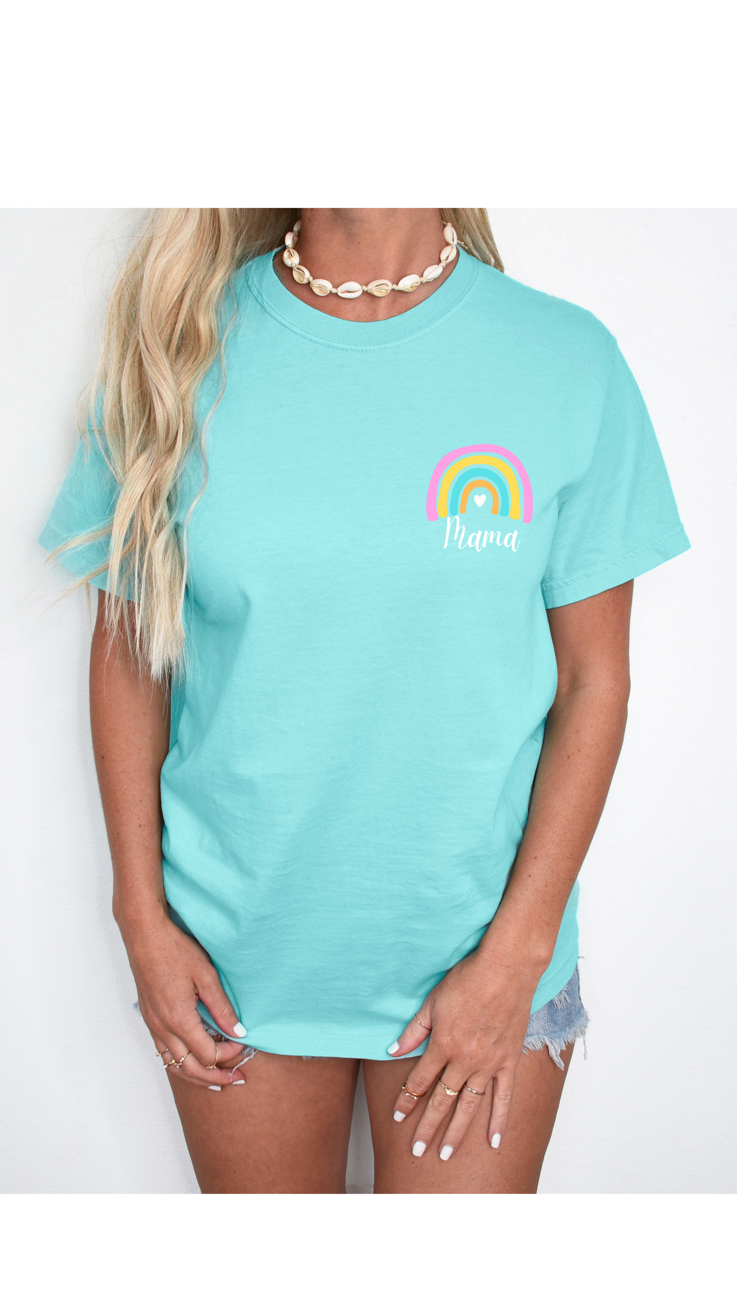 Rainbow Mama Pocket Tee