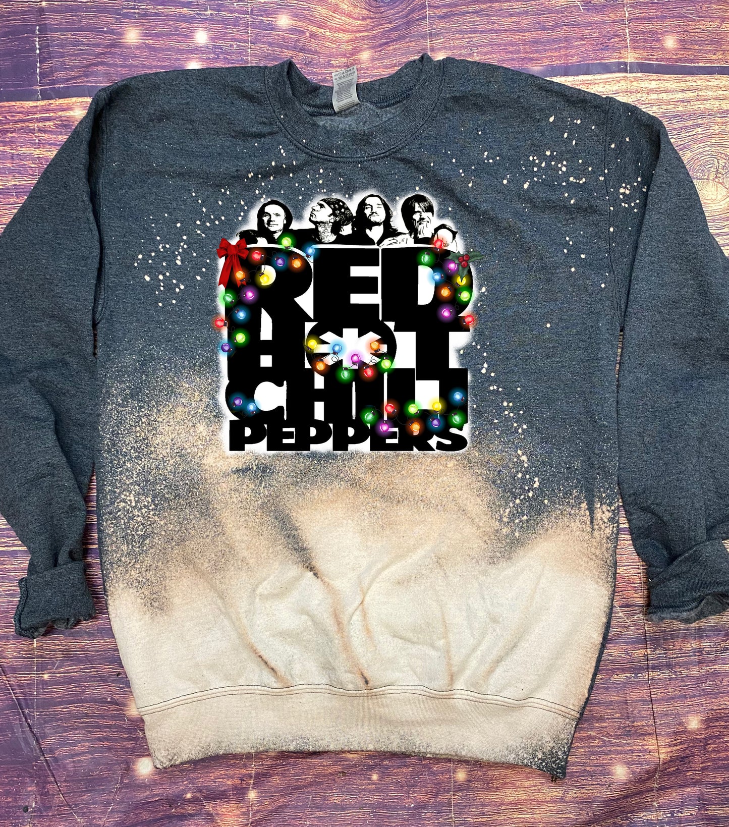 Hot Chilli Christmas Bleach Sweatshirt