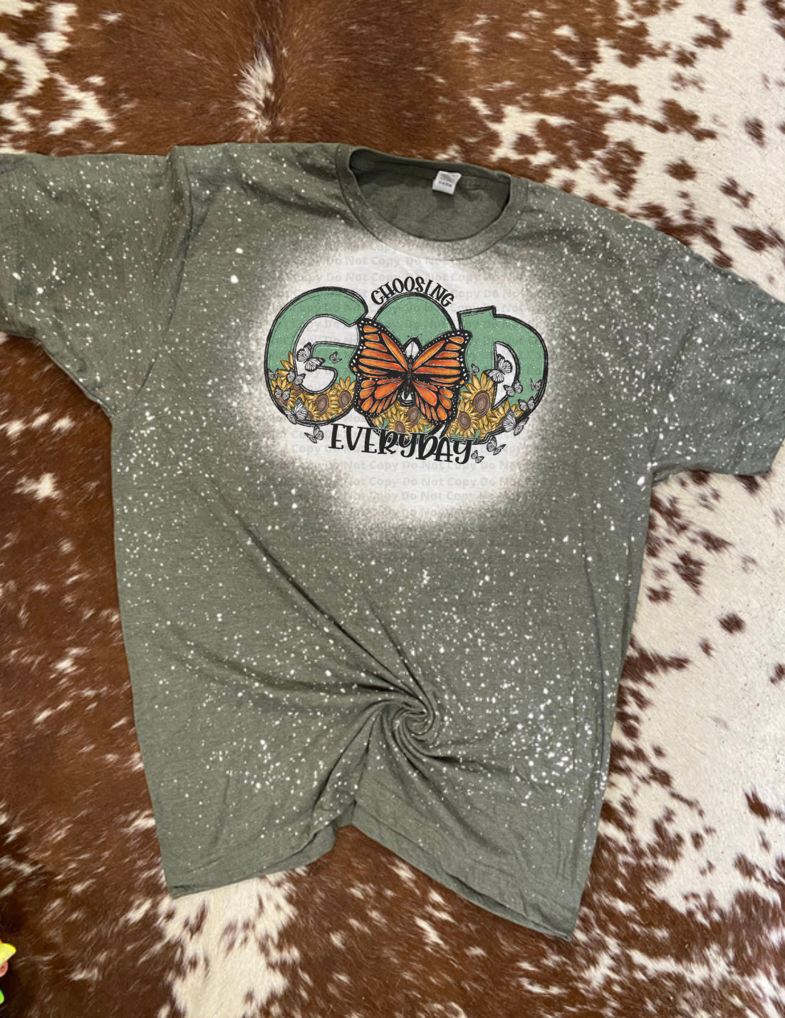 Choosing God Everyday Bleach Tee