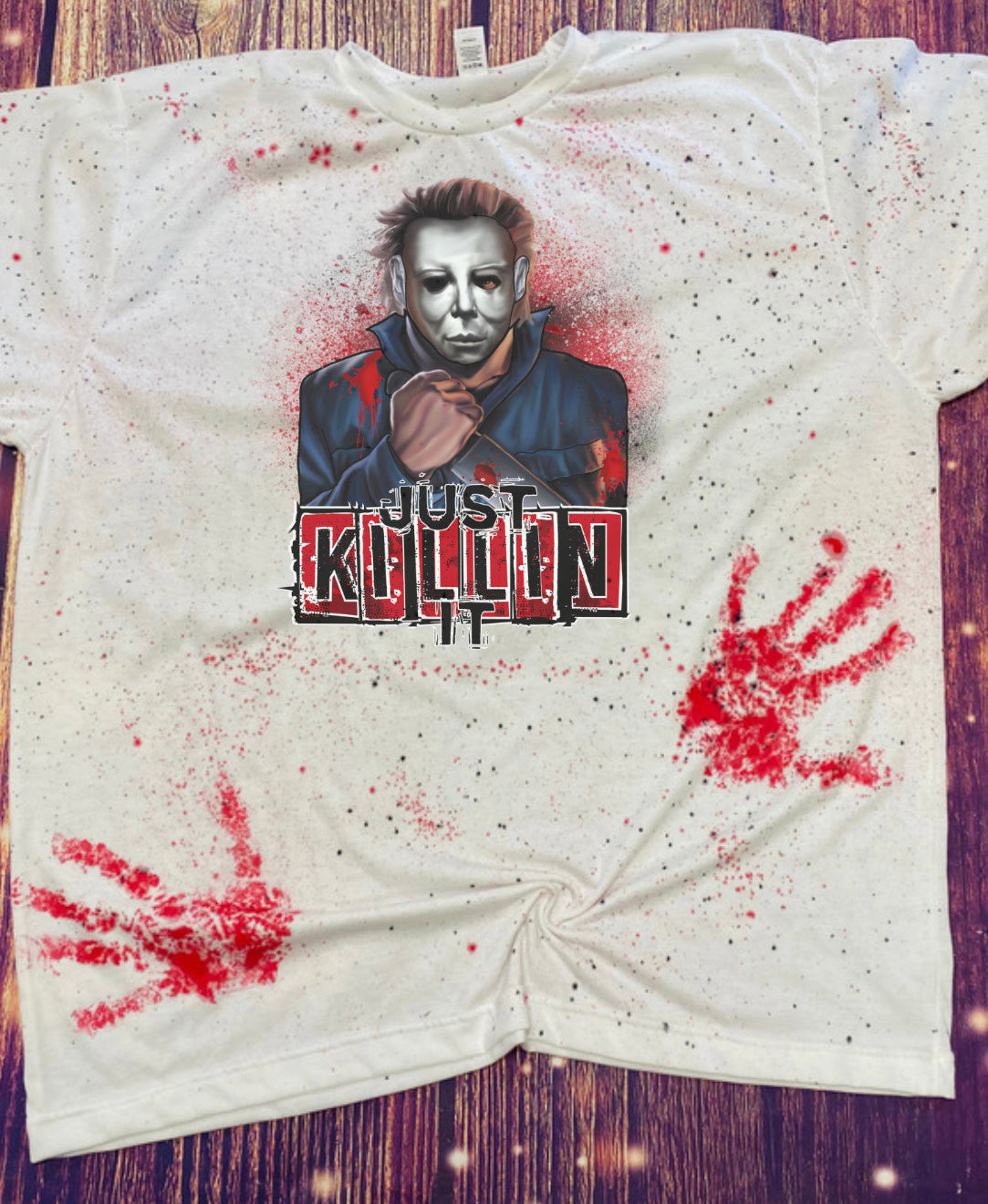 Just Killin it Tie Dye tee