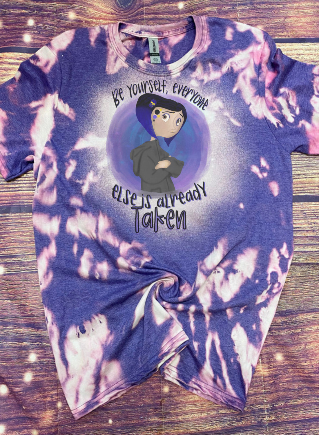 Be Yourself Halloween Bleach Tee