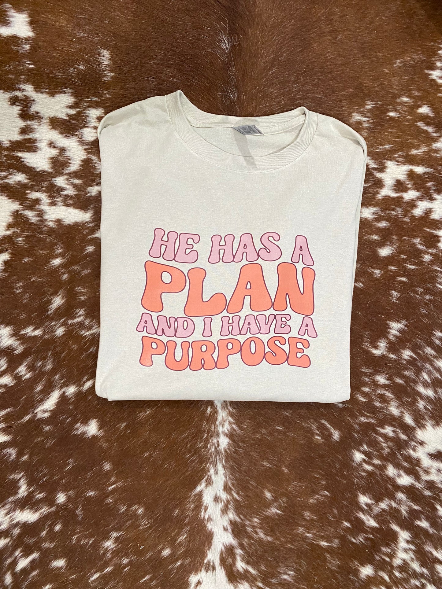 He has a plan Tee