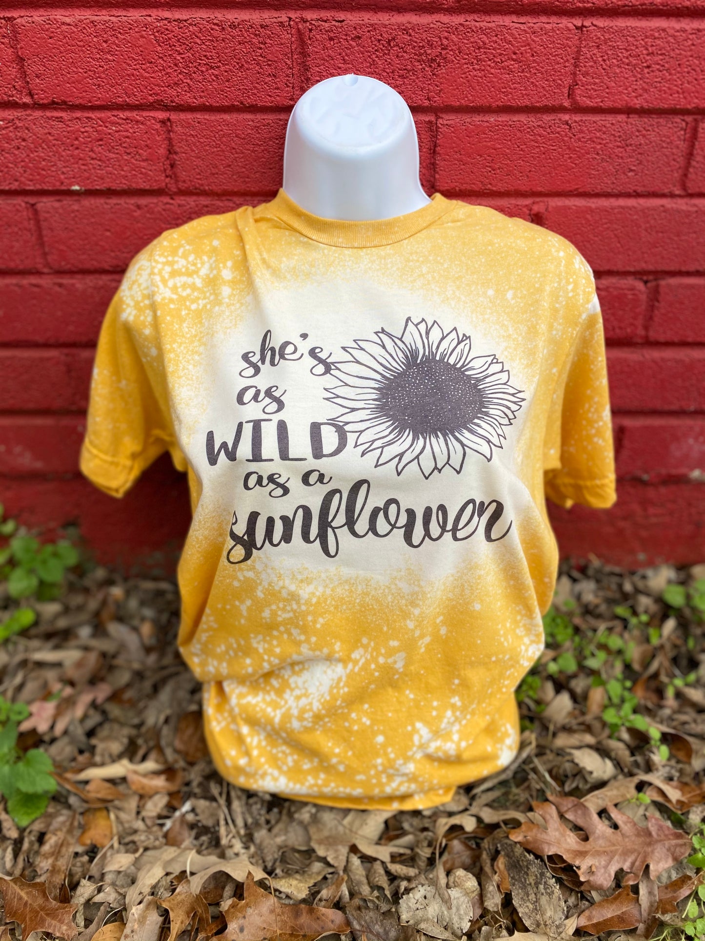 She’s as wild as a sunflower Bleach Tee