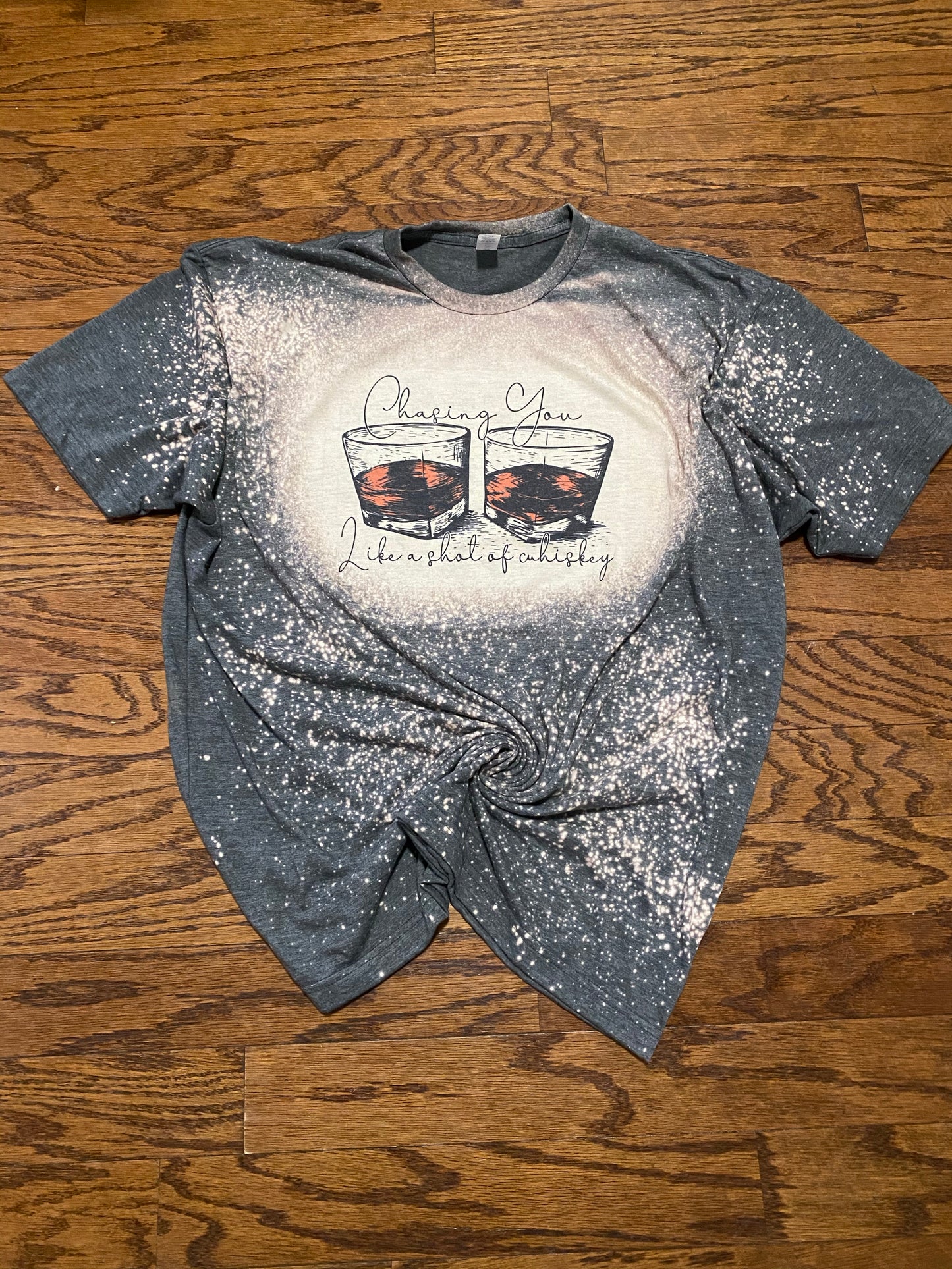 Chasing you like a shot of whiskey Bleach Tee