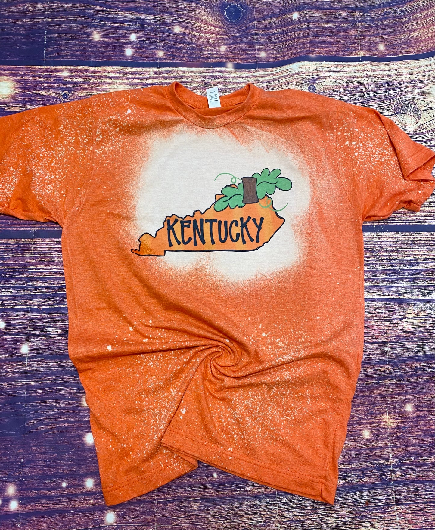 Kentucky Pumpkin Bleach Tee