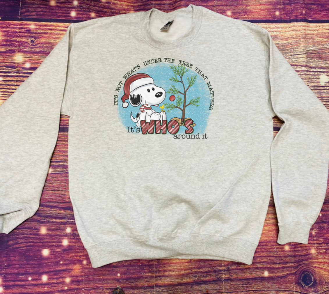 Who’s around it Christmas Sweatshirt