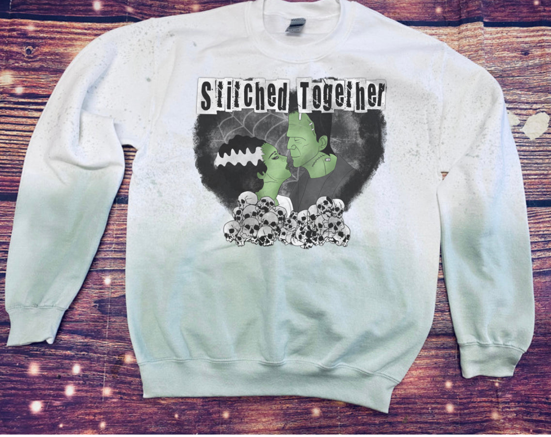 Stitched Together Ombré Sweatshirt