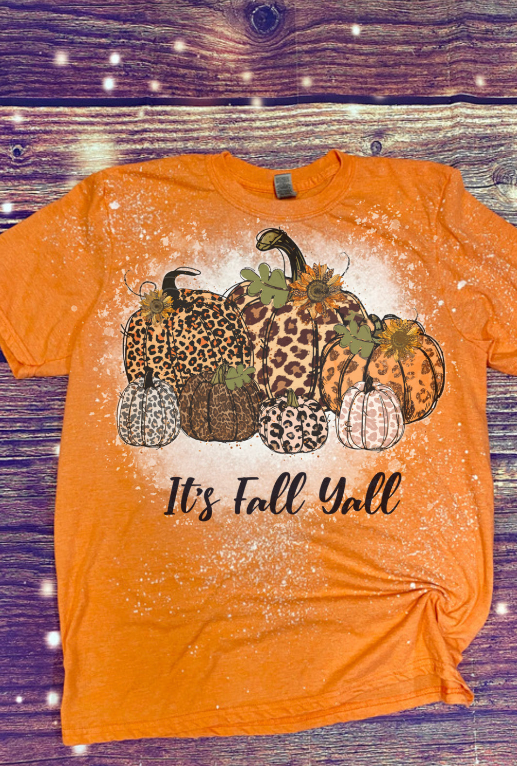 It’s Fall Y’all Bleach Tee