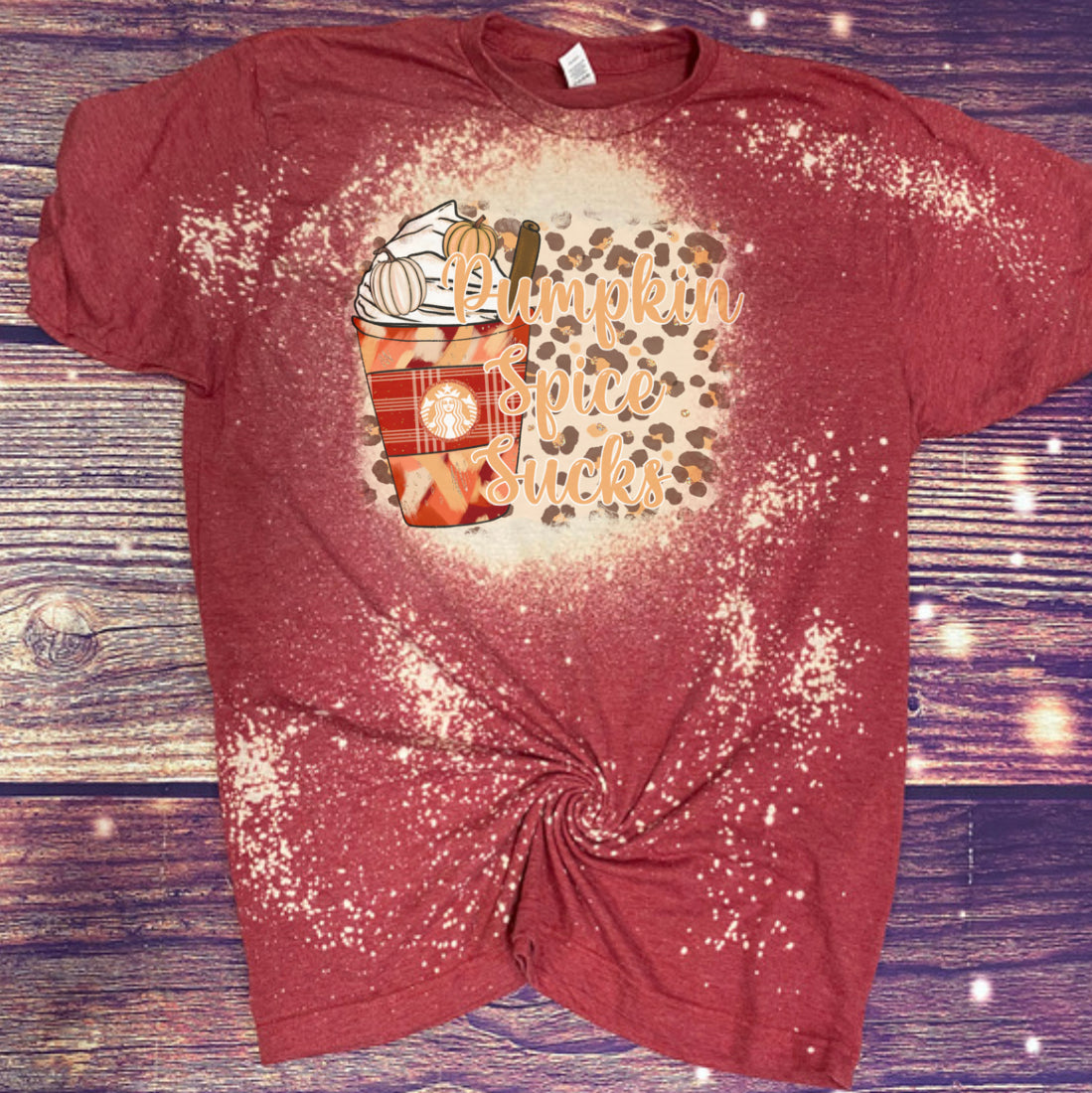 Pumpkin spice sucks Bleach Tee