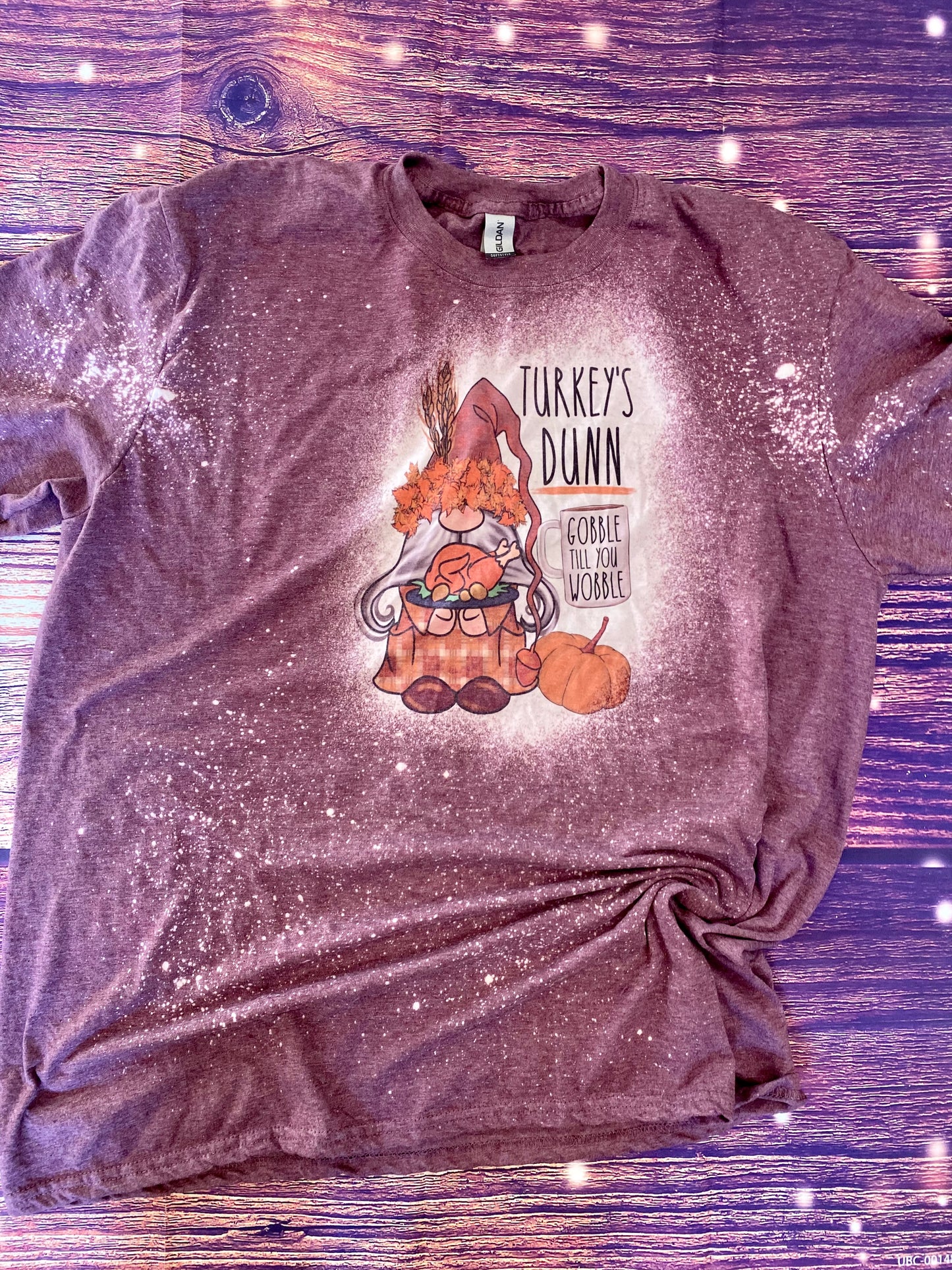 Turkeys Dunn Bleach Tee