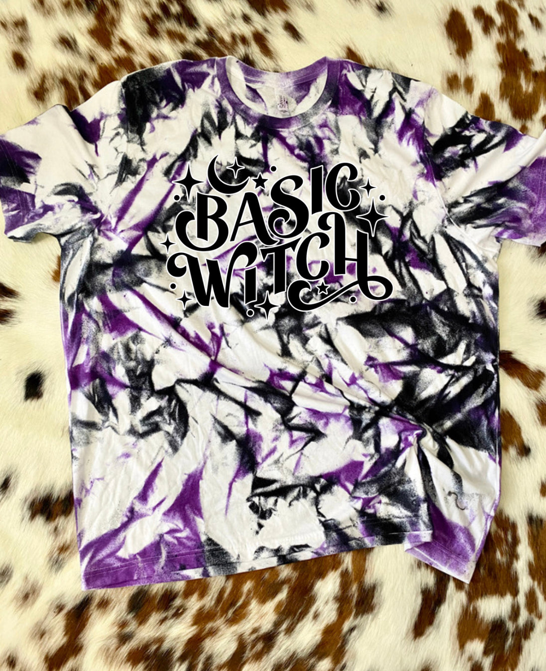 Basic Witch Tie Dye tee