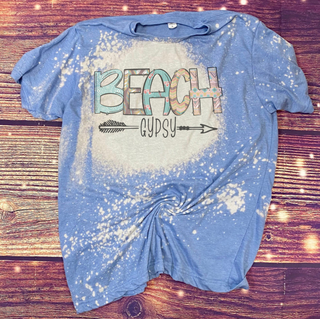 Beach gypsy Bleach Tee