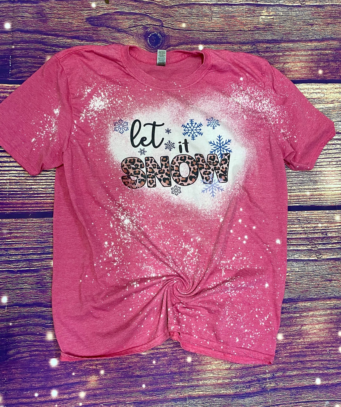 Let it snow Bleach Tee