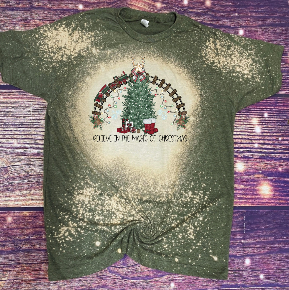 Magic of Christmas Bleach Tee