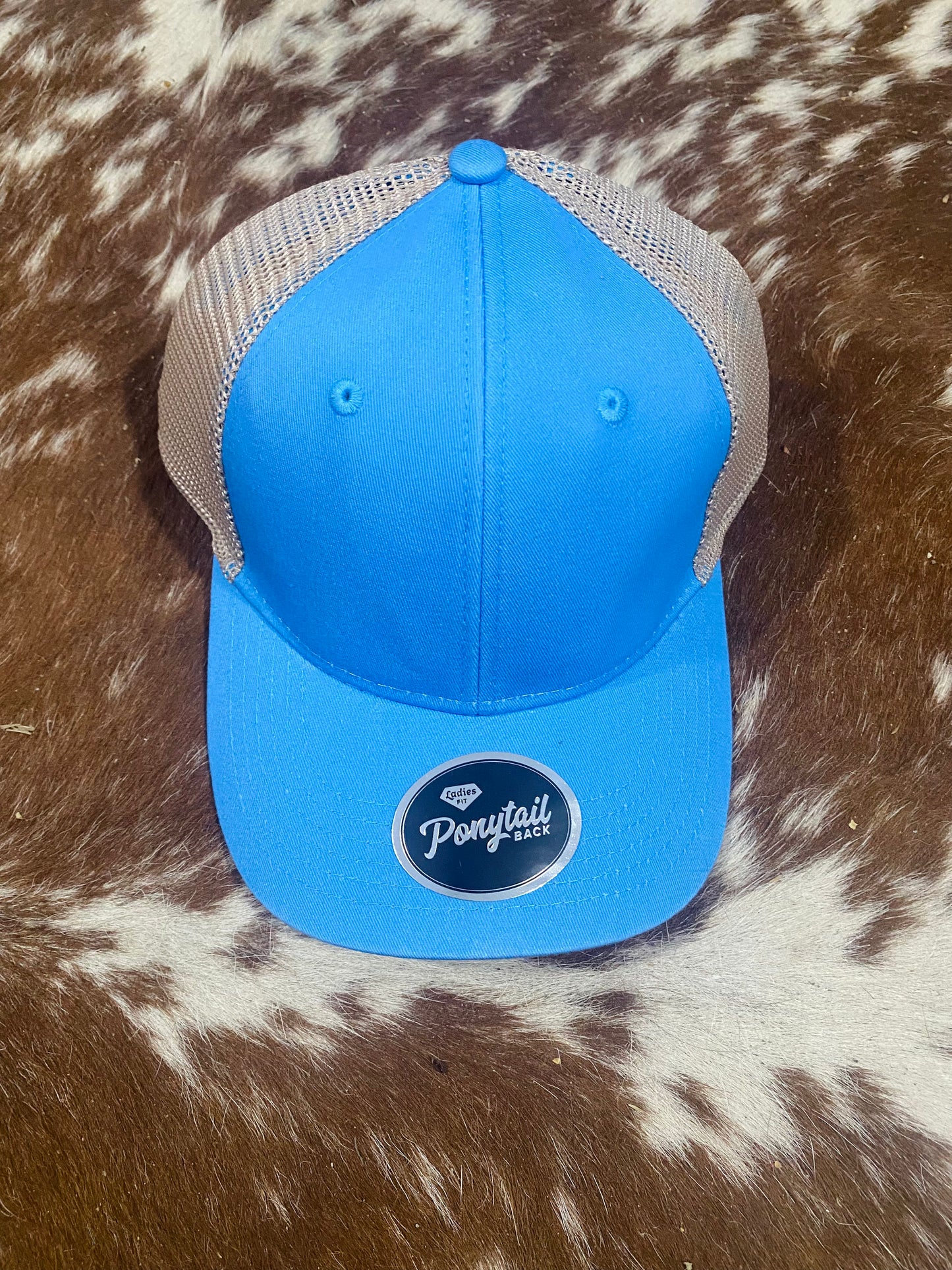 Wranglin Mama Ponytail Hat