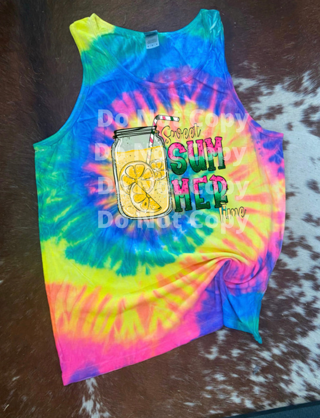 Summer Time Tie Dye Tank