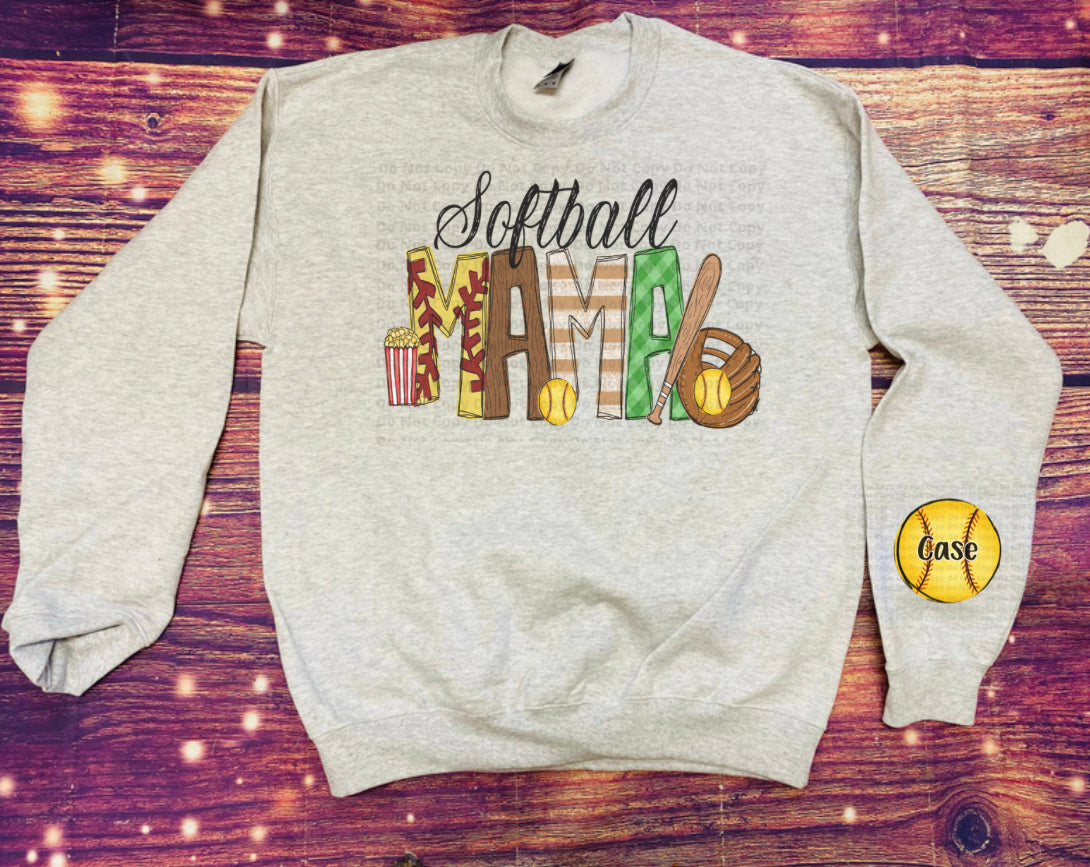 Softball/ Baseball sweatshirt