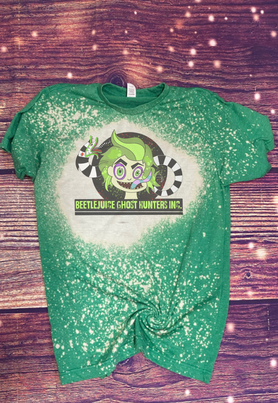 Ghost hunters Halloween Bleach Tee
