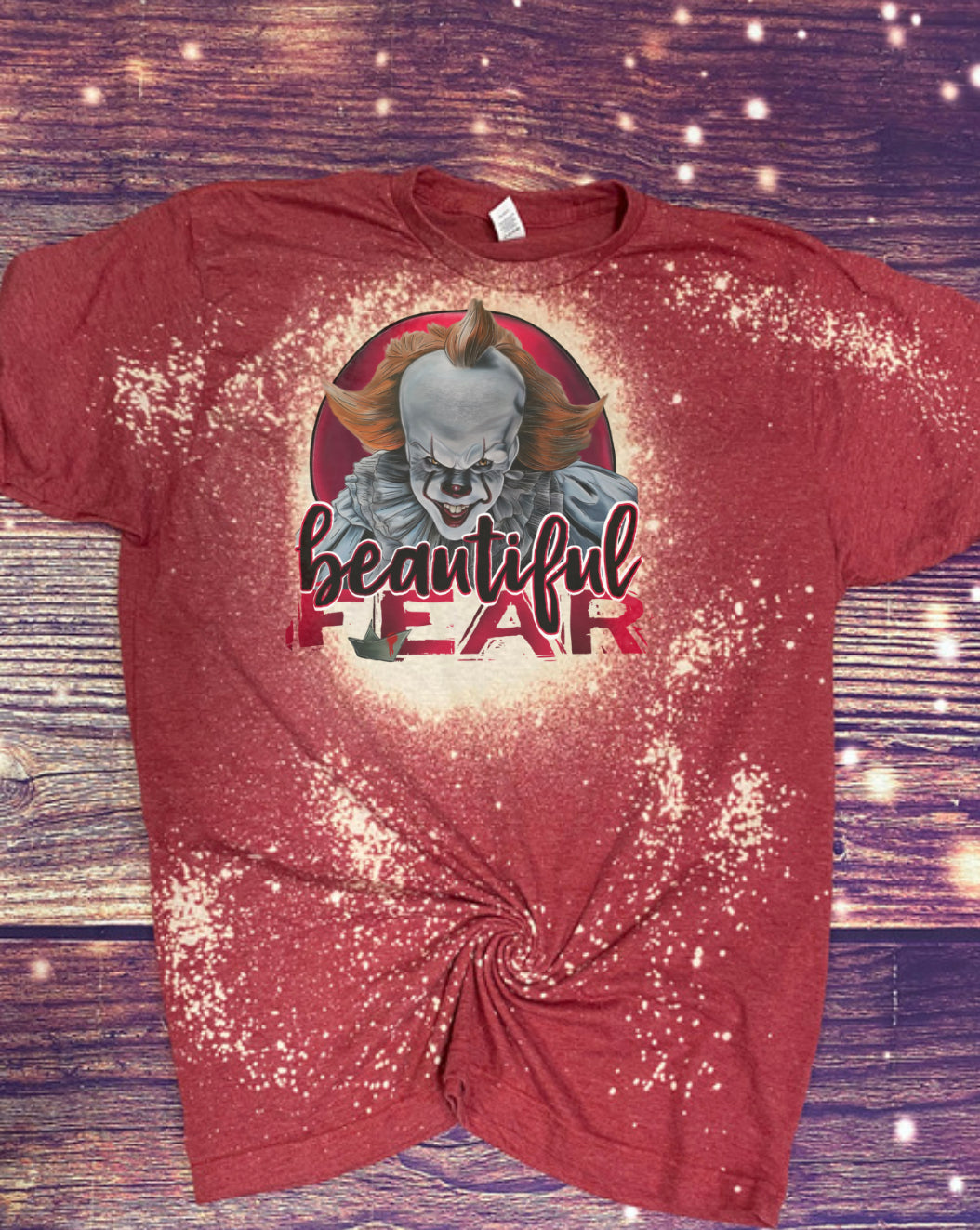 Beautiful Fear Halloween Bleach Tee