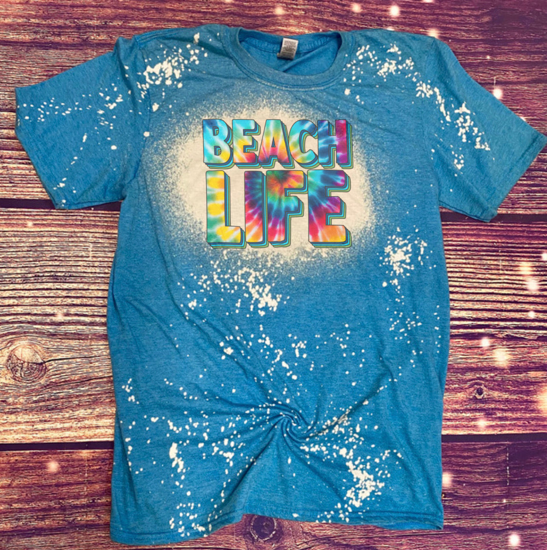 Beach Life Bleach Tee