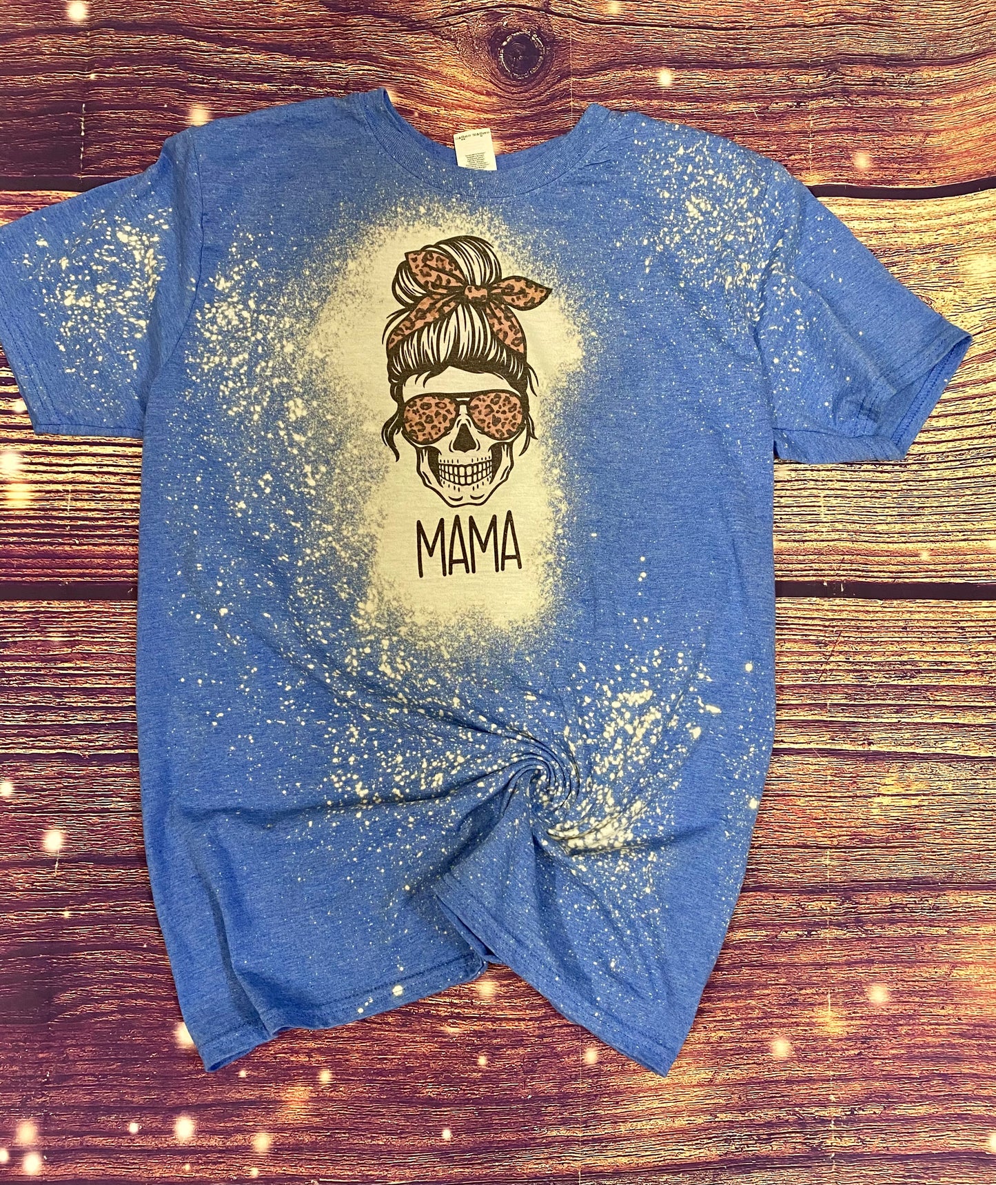 Skull Mama Bleach Tee