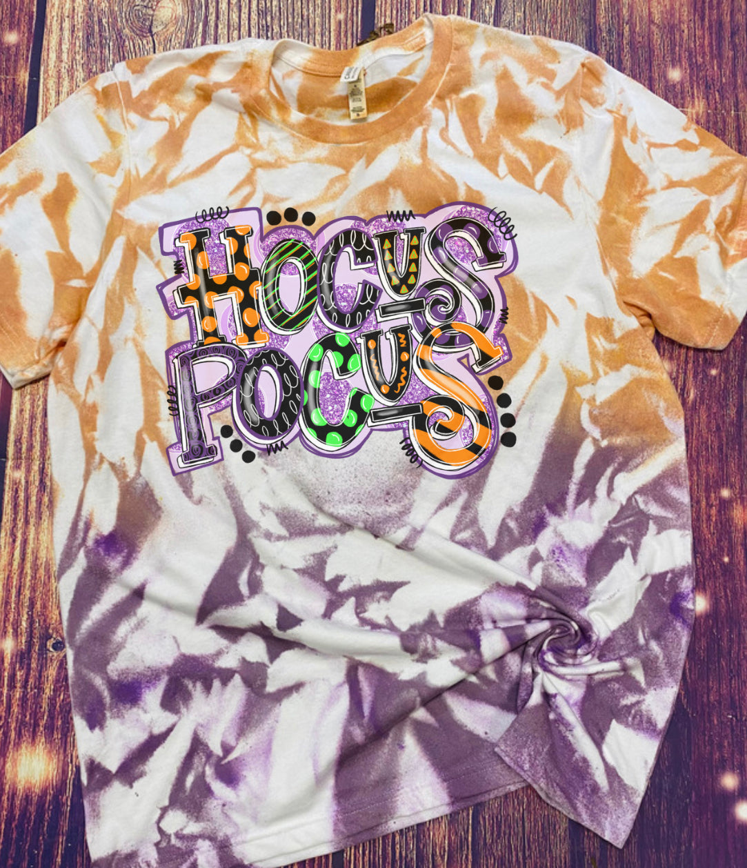 Hocus Pocus Tie Dye tee