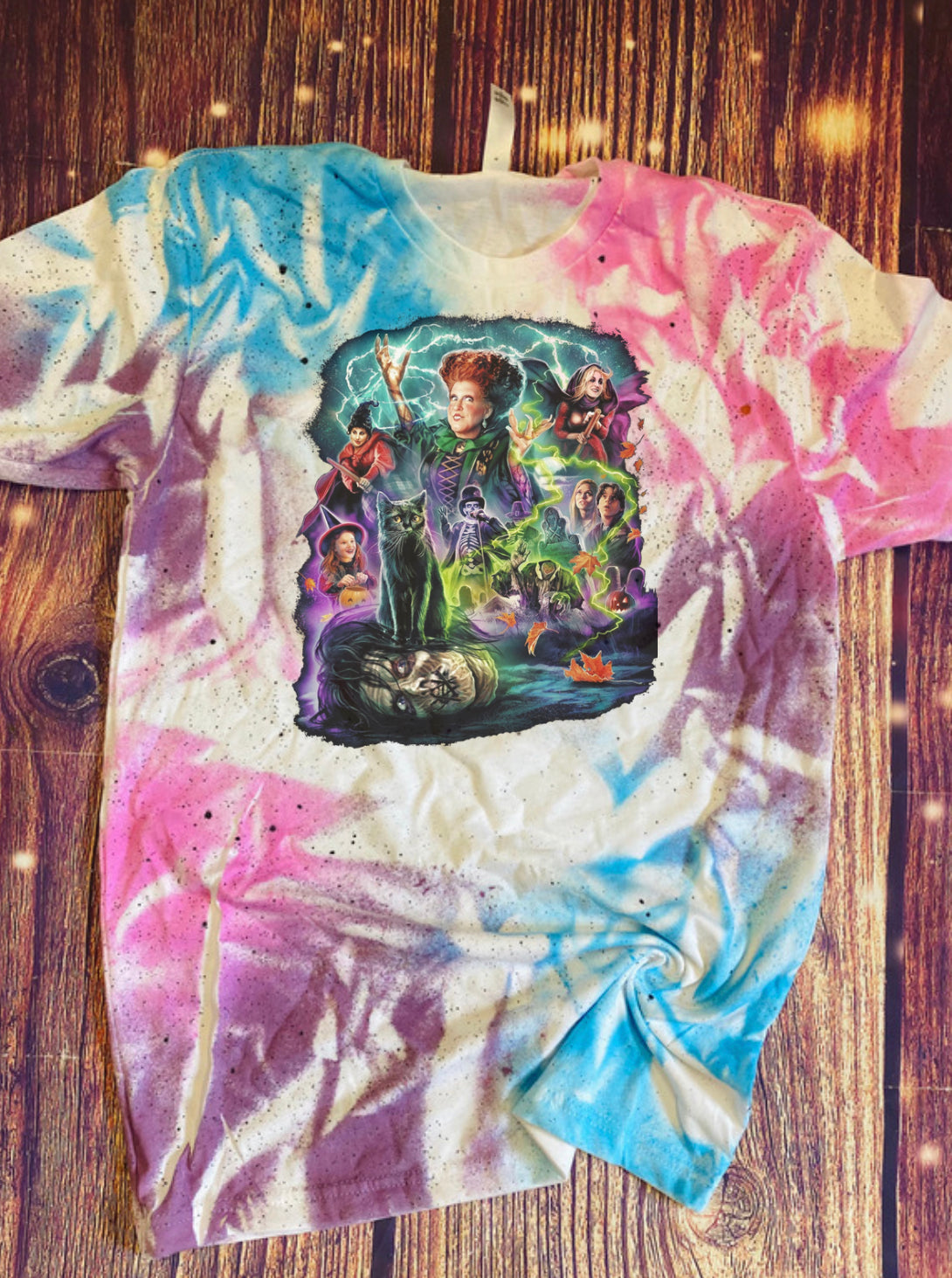 Witch Tie Dye tee