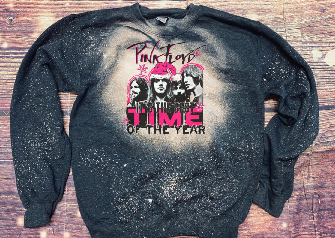 Best Time of the Year Christmas Bleach Sweatshirt