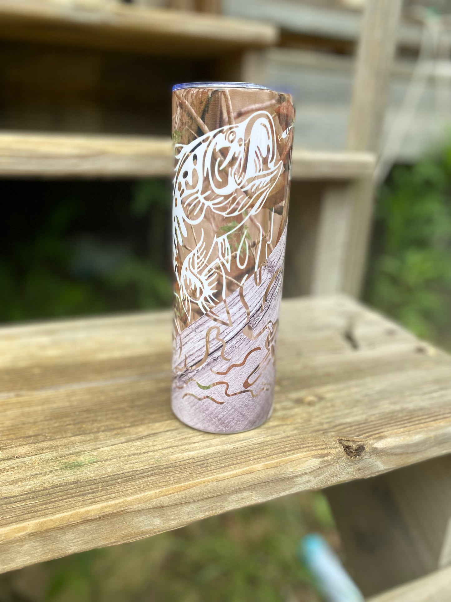 Camo Fish Father’s Day Tumbler