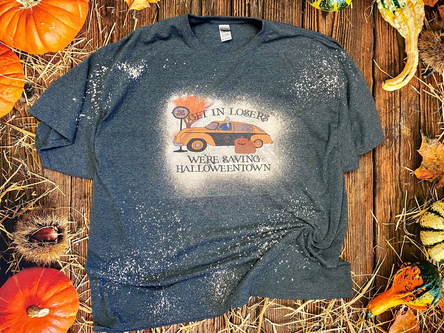 Get in Losers we’re Saving Halloween town Bleach Tee | Bleach Shirt