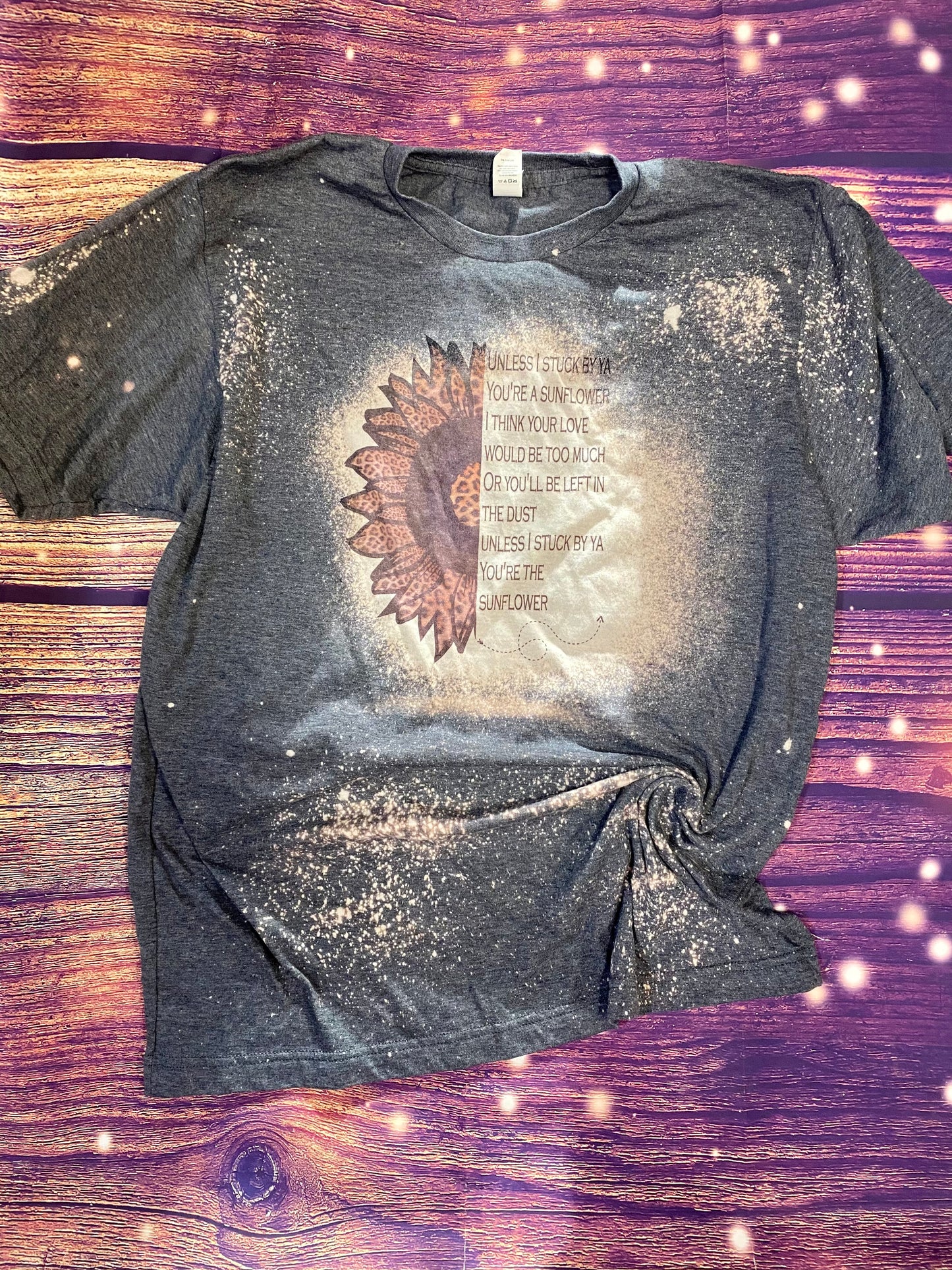 Post Malone Sunflower Bleach Tee