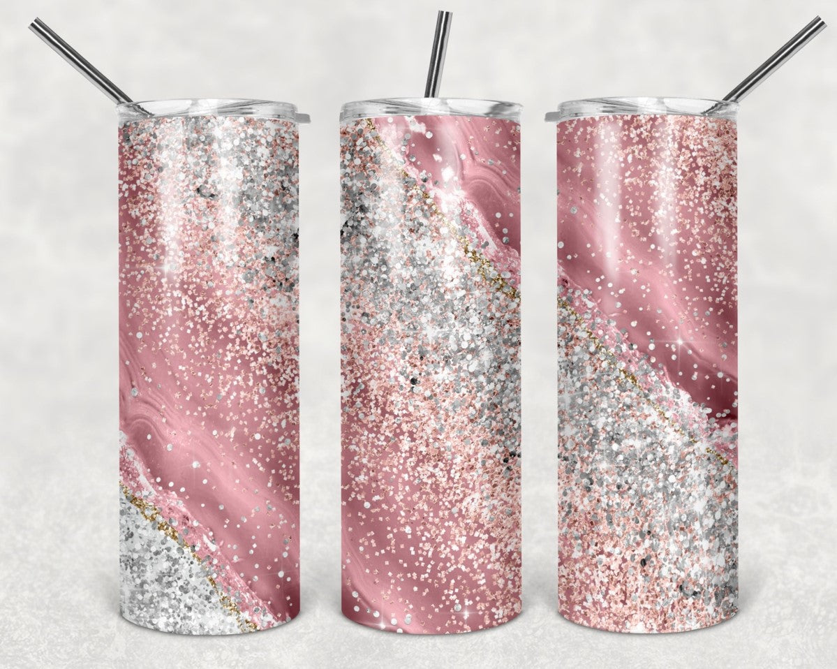 Glitter Swirl Tumbler