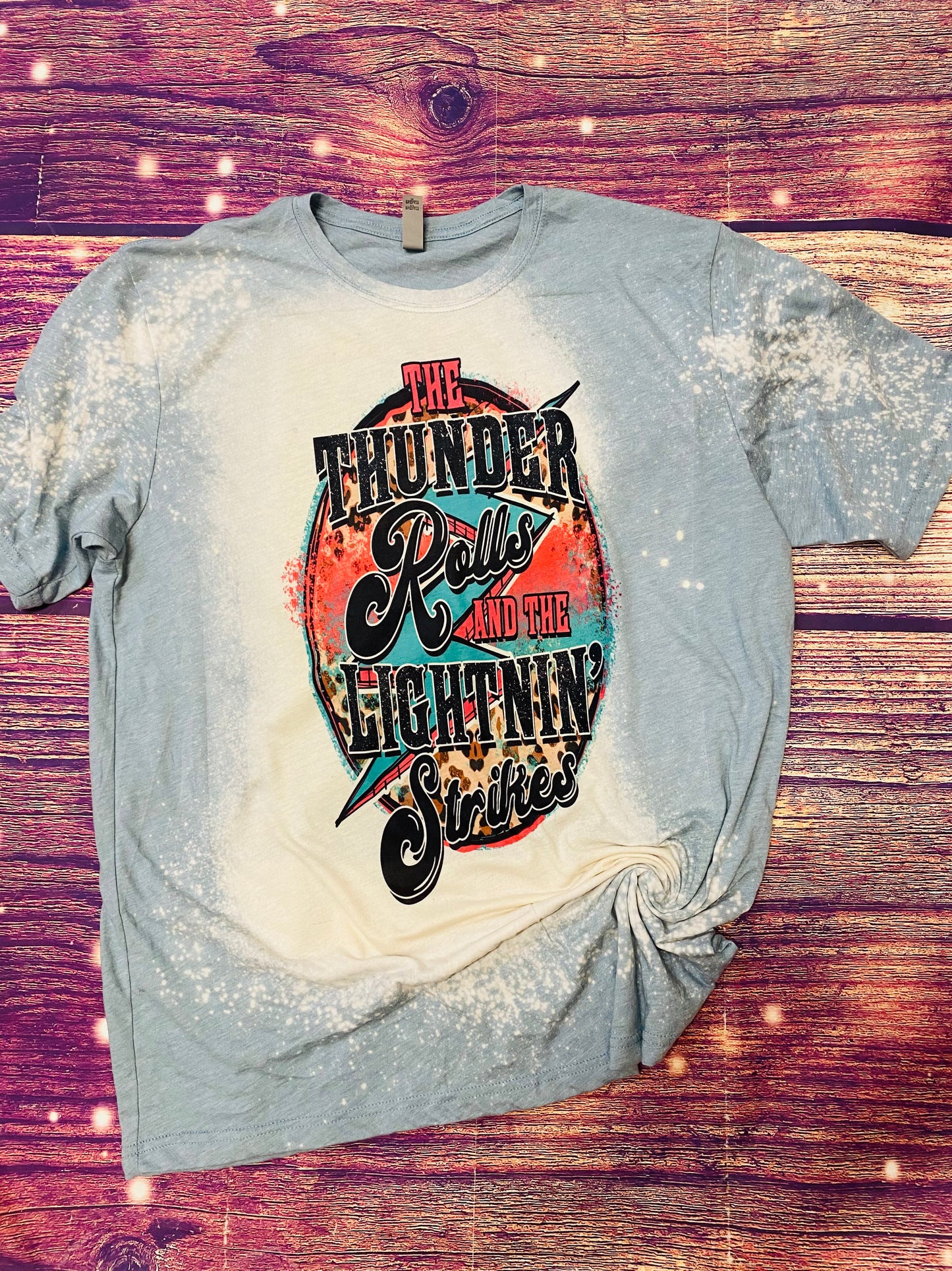 Thunder Rolls bleach tee
