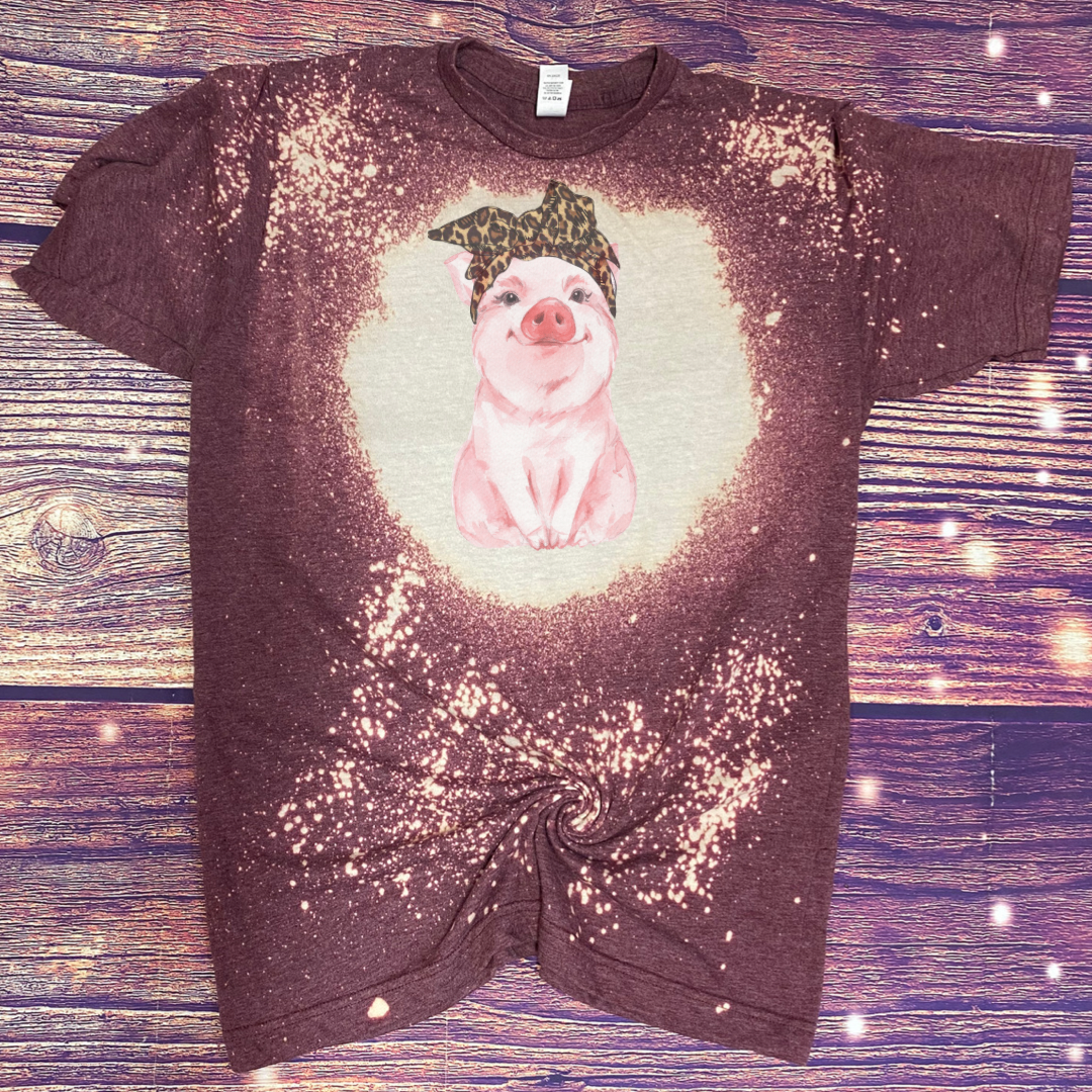 Cheetah Pig Bleach Tee